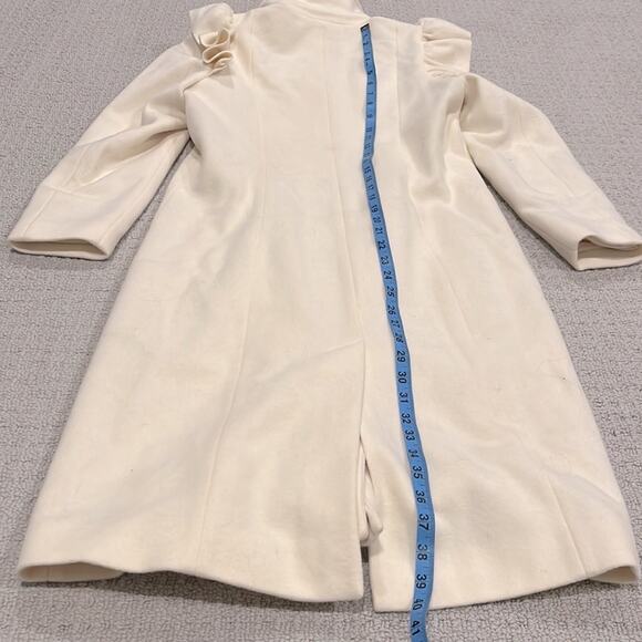 CAMI NYC Viera ruffled wool-felt coat - Picture 5 of 7